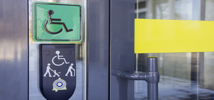 automatic handicap door opener in Fontana